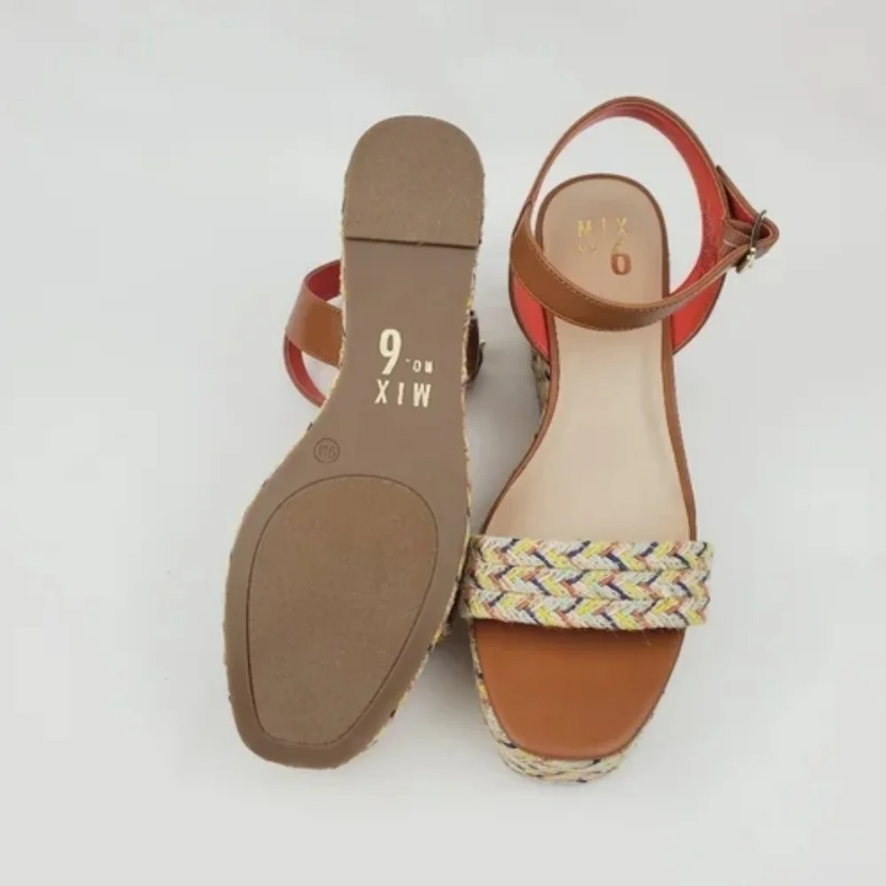 Mix no. 6 cammie espadrille wedge sandals